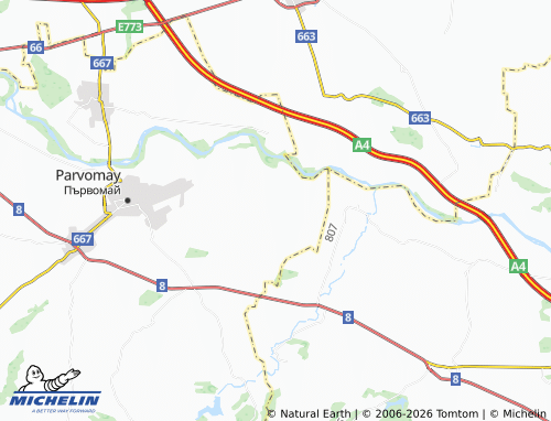 Mappa MICHELIN Karadzhalovo - ViaMichelin