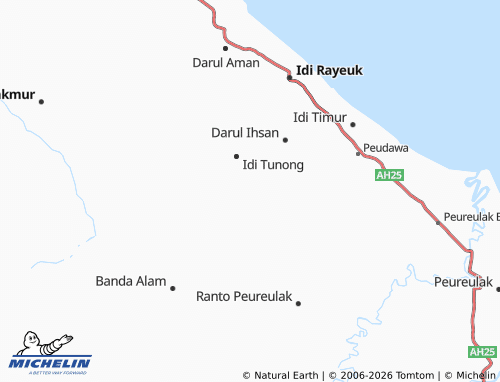 Mapa MICHELIN Alue Lhok - ViaMichelin