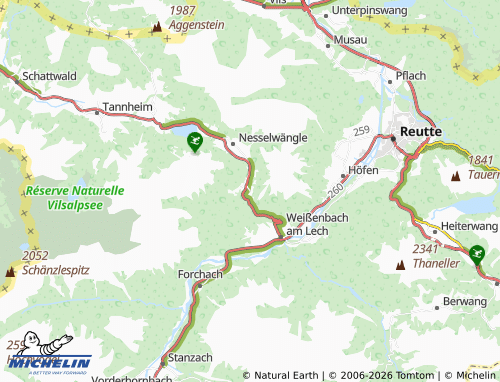 MICHELIN Gaicht map - ViaMichelin