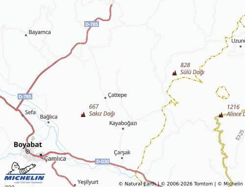 Mappa MICHELIN Darıözü - ViaMichelin
