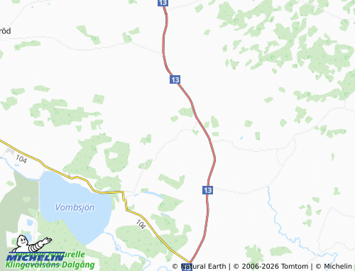 Carte MICHELIN Bjärsjölagård - ViaMichelin