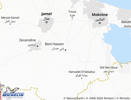 Mapa MICHELIN Bani Hassan - ViaMichelin