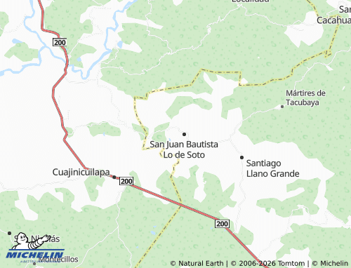 MICHELIN De La Cruz map - ViaMichelin