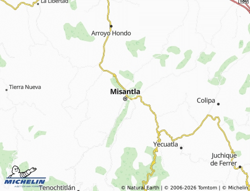 Mapa MICHELIN Los Arcángeles - ViaMichelin