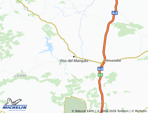 MICHELIN Viso del Marqués map - ViaMichelin