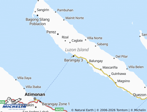 MICHELIN Barangay 3 map - ViaMichelin
