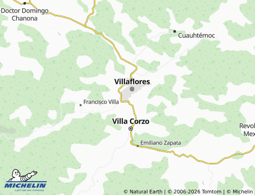 Mappa MICHELIN Fraccionamiento Reforma - ViaMichelin