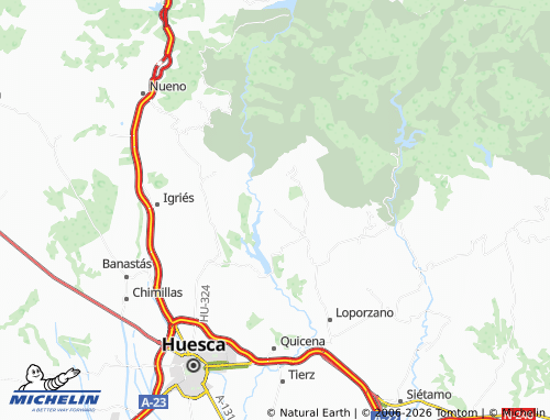 MICHELIN Chibluco map - ViaMichelin