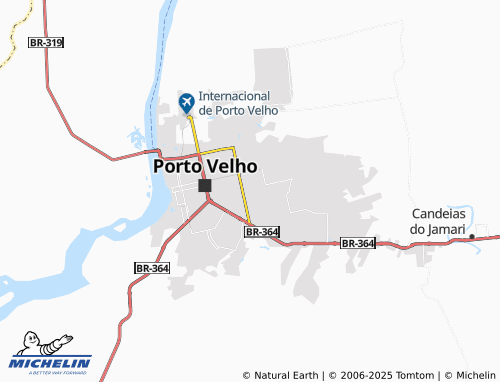 MICHELIN Lagoinha map - ViaMichelin