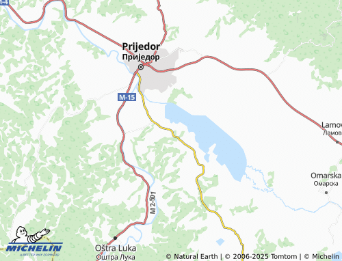 MICHELIN Petrovo map - ViaMichelin