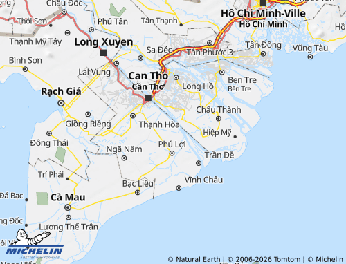 Mapa MICHELIN Kế Sách - ViaMichelin