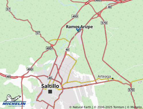 MICHELIN Villas del Ranchito map - ViaMichelin