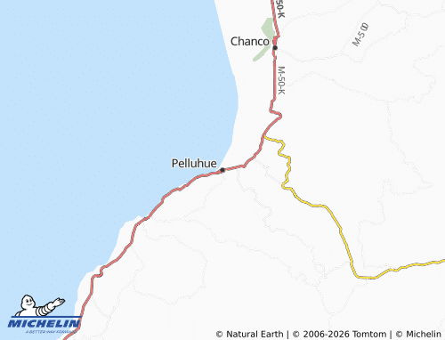 Mappa MICHELIN Pelluhue - ViaMichelin