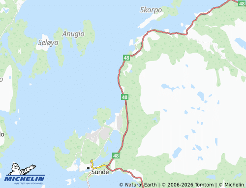Mapa MICHELIN Langgåta - ViaMichelin
