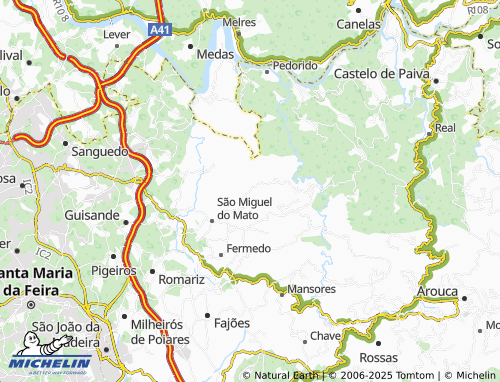 MICHELIN-Landkarte Viso - ViaMichelin