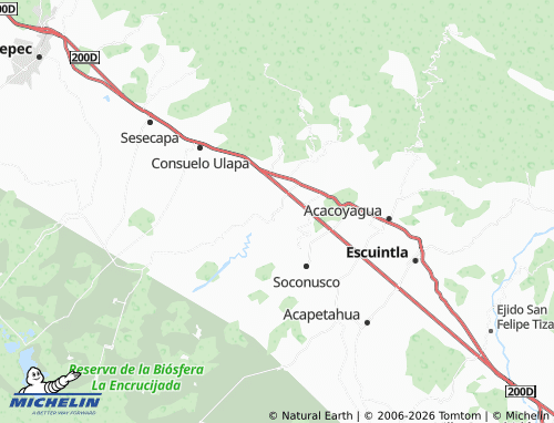 Mapa MICHELIN Ejido Hidalgo - ViaMichelin