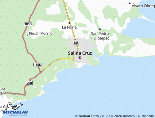 Mapa MICHELIN Lázaro Cárdenas - ViaMichelin