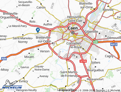 MICHELIN Louvigny map - ViaMichelin