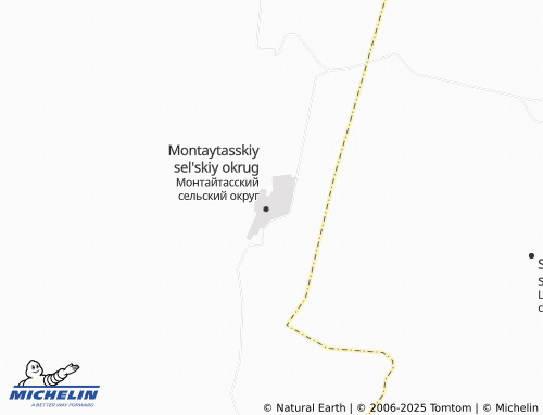 MICHELIN Montaytas map - ViaMichelin