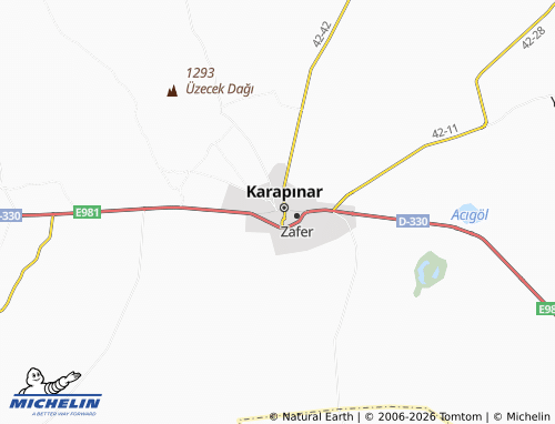 MICHELIN Selimiye map - ViaMichelin