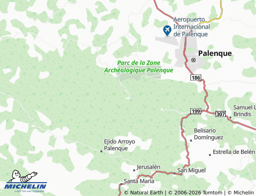 MICHELIN Ejido El Naranjo map - ViaMichelin