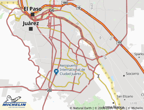 Mappa MICHELIN Misión de los Lagos - ViaMichelin