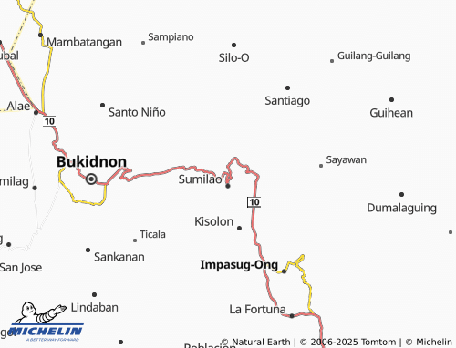MICHELIN Maluko map - ViaMichelin