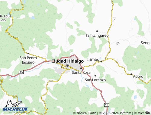 MICHELIN Loma de Coss map - ViaMichelin