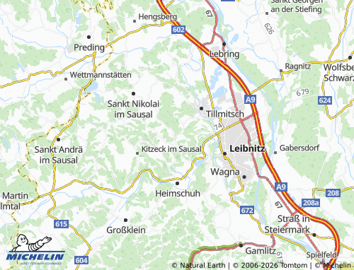 MICHELIN-Landkarte Steingrub - ViaMichelin