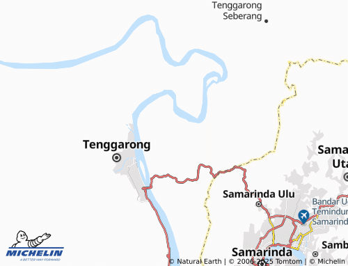 MICHELIN Loa Raya map - ViaMichelin