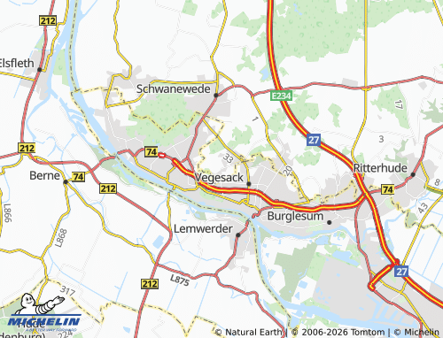 Carte MICHELIN Beckedorf - ViaMichelin