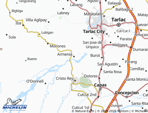 MICHELIN Armenia map - ViaMichelin