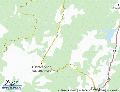 Mappa MICHELIN Ojo de Agua de Los Solís - ViaMichelin