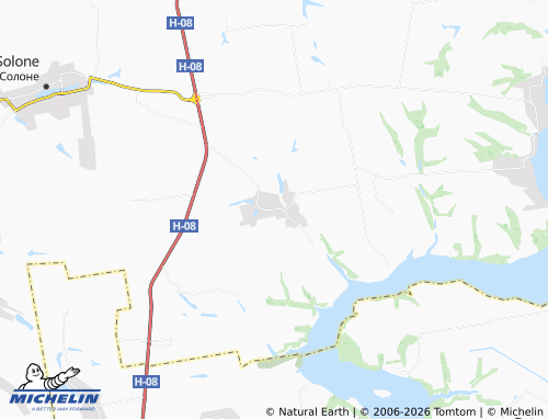 Mappa MICHELIN Bashmachka - ViaMichelin