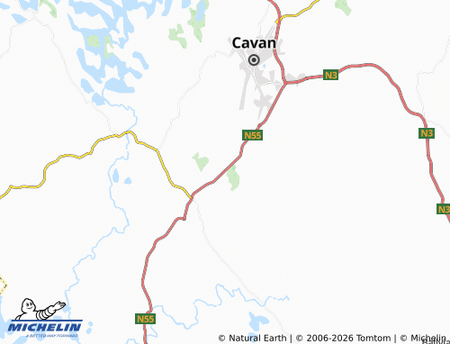 Carte MICHELIN Shannonwood - ViaMichelin