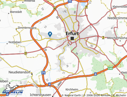MICHELIN Hochheim map - ViaMichelin