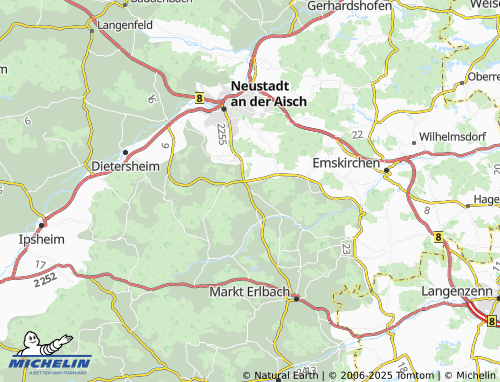 Carte MICHELIN Schellert - ViaMichelin