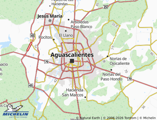 Mapa MICHELIN De La Estación - ViaMichelin