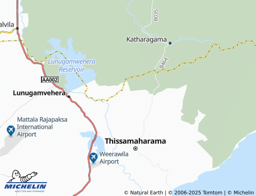 MICHELIN-Landkarte Jayagama - ViaMichelin