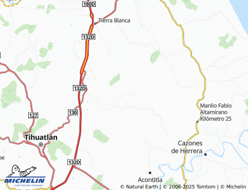 MICHELIN El Jobo map - ViaMichelin