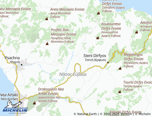 Carte MICHELIN Paliouras - ViaMichelin