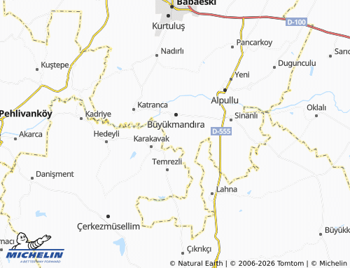 MICHELIN Paşa map - ViaMichelin