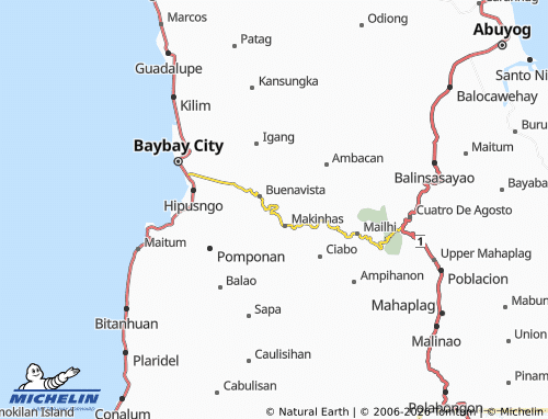 MICHELIN Imelda map - ViaMichelin