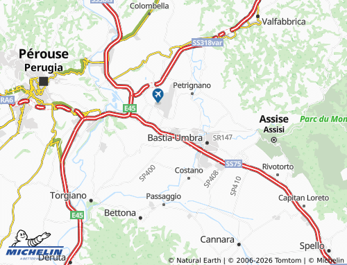 Carte MICHELIN Madonna di Campagna - ViaMichelin