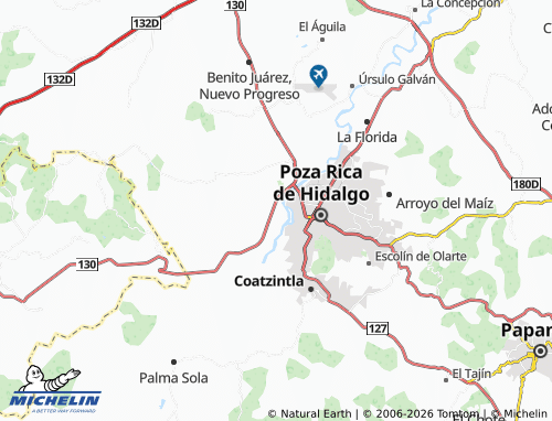 Mapa MICHELIN San Miguel Mecatepec - ViaMichelin