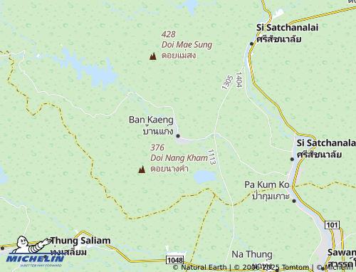 MICHELIN Ban Kaeng map - ViaMichelin