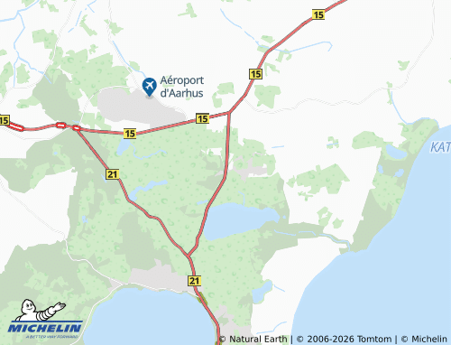 Mappa MICHELIN Øksenmølle - ViaMichelin