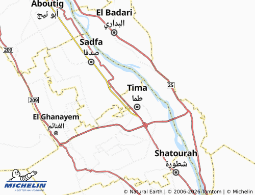 Mapa MICHELIN Salamoun - ViaMichelin
