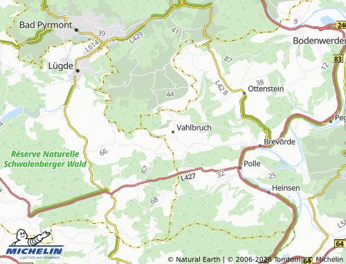 MICHELIN Vahlbruch map - ViaMichelin