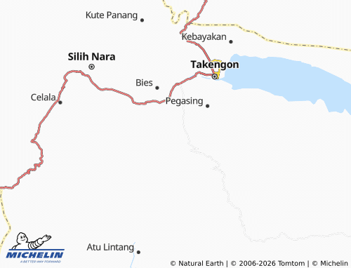 Carte MICHELIN Ujung Gele - ViaMichelin